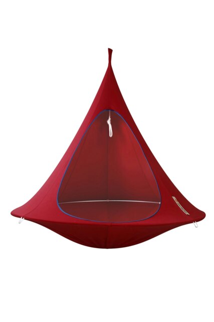 Rackhams Double Cacoon Hanging Chair - Chilli Red - image 1