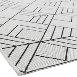 Rackhams Patio PAT16 Outdoor Deco Ivory Rug - 120x170cm - thumbnail 6