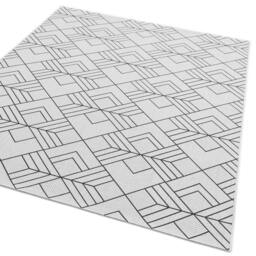 Rackhams Patio PAT16 Outdoor Deco Ivory Rug - 120x170cm - thumbnail 3