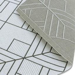 Rackhams Patio PAT16 Outdoor Deco Ivory Rug - 120x170cm - thumbnail 5