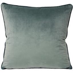 Rackhams Meridian Cushion Cover - Mineral/Teal - 55 x 55cm - Mineral/Teal - 100% Polyester