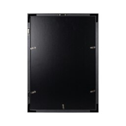 Rackhams Modern and Stylish Black Veneer Wood Effect A3 Plastic Frame for Wall Hanging - thumbnail 2