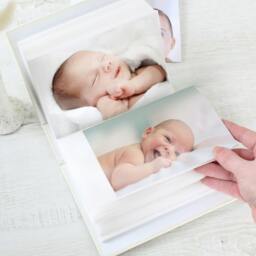 Rackhams Personalised Botanical Cross Photo Album with Sleeves - Card/Paper/Tissue - H16.7 x W12.5 x D5.7cm, 0.47 kg - thumbnail 5