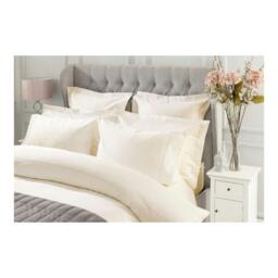 Rackhams Oxford Continental Pillowcase - Ivory - 75cm x 50cm - Ivory - 100% Egyptian Cotton - thumbnail 1
