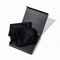 Rackhams Silk Pillowcase - Black Jade - thumbnail 5