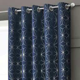 Rackhams Moreno Thermal Blackout Ready Made Eyelet Curtains - 117cm x 137cm - Pink - thumbnail 3