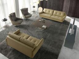Rackhams Mink Leatherette Swivel Armchair 5044 - Modern - Yes - No - thumbnail 4
