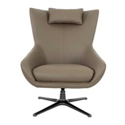 Rackhams Mink Leatherette Swivel Armchair 5044 - Modern - Yes - No - thumbnail 2