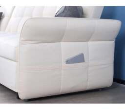 Rackhams SB162 Three Seater Corner Sofa Bed, White - 255cm - Others ( Contact Us ) - thumbnail 4