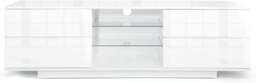 "Rackhams Avitus Premium High Gloss White with 4-White Drawers and 3-Shelf 32""-65"" LED/OLED/LCD TV Cabinet" - thumbnail 5