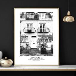 Rackhams Prints of London - set of 3 wall art prints for living room - 20 x 30 in / 50 x 76 cm - Polyester Canvas 260 gsm - Canvas wrapped - thumbnail 6
