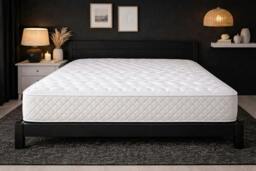 Rackhams Luxury Damask Memory Foam Sprung Mattress - 10 INCH - Small Double - thumbnail 1