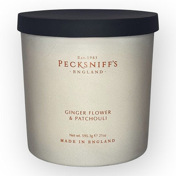 Rackhams Ginger Flower & Patchouli Scented Candle 595.3g - 595.3g - image 1