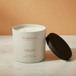 Rackhams Ginger Flower & Patchouli Scented Candle 595.3g - 595.3g - thumbnail 3