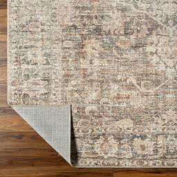 Rackhams Becki Owens Marlene-Vintage Brown Beige Traditional Vintage Boho Rug - 157 x 213 cm - thumbnail 4