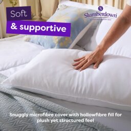 Rackhams Made For You Two Medium / Firm Support Pillow - 2 - thumbnail 3