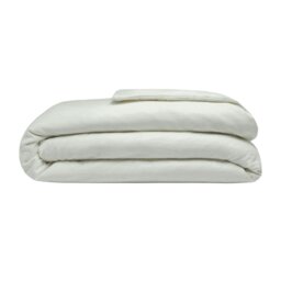 Rackhams Brushed Cotton Duvet Cover - Green Apple - Single - Green Apple - 100% Cotton - thumbnail 2