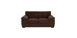 Rackhams Amalfi Jumbo Cord Chocolate Sofa 3+2 Fabric Sofa in Chocolate - 2 Seater - thumbnail 1