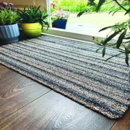 Rackhams Washable Ribbon Mat in Multicolour - 50X75 cm - thumbnail 6