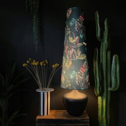 Rackhams Handmade Oversized Cone Lampshades in Wild Wood - King - thumbnail 2