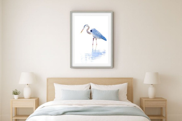 Rackhams Eyes on Blue - Framed Print 20 x 16 inch - image 1