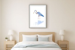 Rackhams Eyes on Blue - Framed Print 20 x 16 inch - thumbnail 1