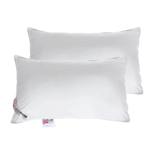 Rackhams Microfibre Extra Fill Pillow Pair - image 1