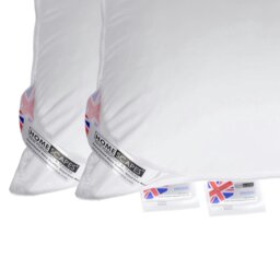 Rackhams Microfibre Extra Fill Pillow Pair - thumbnail 3
