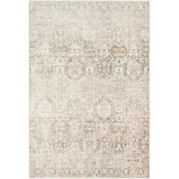 Rackhams Indigo-Vintage Grey Beige Off-White Traditional Boho Rug - 200 x 275 cm - thumbnail 2
