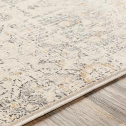 Rackhams Indigo-Vintage Grey Beige Off-White Traditional Boho Rug - 200 x 275 cm - thumbnail 3