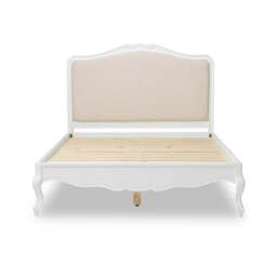 Rackhams Juliette White Bed Frame French Style with Upholstered Headboard 4ft6 5ft 6ft - King - 1600.00 - thumbnail 6