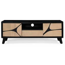 Rackhams Dusk Mango Wood Tv Stand - 1 - Mango Wood & Engineering wood - Tan - thumbnail 4