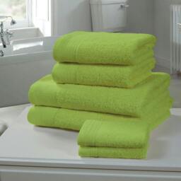 Rackhams Chatsworth 100% Cotton Towels - Turquoise - 6pc Towel Bale - thumbnail 3