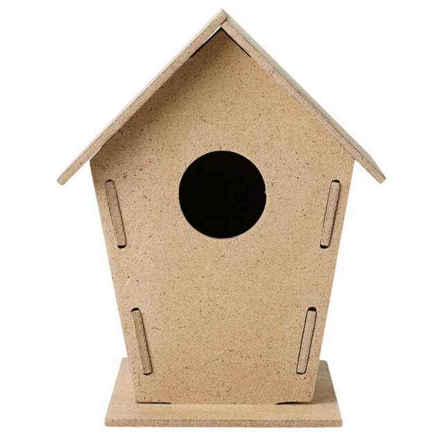 Rackhams Woohouse Wooden Wild Bird House - Wood - Wood - One Size - 100% Mixed - image 1