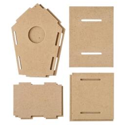 Rackhams Woohouse Wooden Wild Bird House - Wood - Wood - One Size - 100% Mixed - thumbnail 4