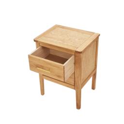 Rackhams Carbini 2 Drawer  Bedside Table - Natural - thumbnail 5