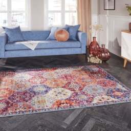 Rackhams Kashmir Ghom Oriental Rug – Vintage Style - 160X230 cm - thumbnail 5