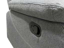 Rackhams Sorento Recline Left Hand Corner 3 Seater Fabric Sofa in Grey or Cream - Cream - thumbnail 6