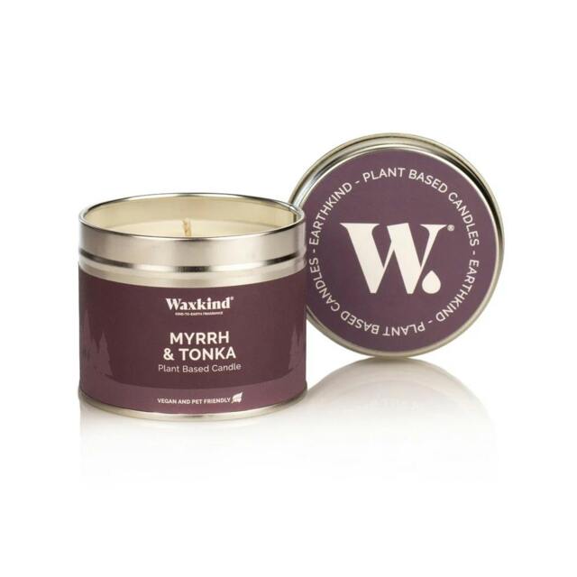 Rackhams Candle Tin - Myrrh & Tonka - one size