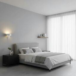 Rackhams 6 Watt Modern White Wall Mount Interior Light - thumbnail 3