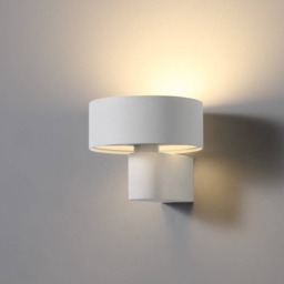 Rackhams 6 Watt Modern White Wall Mount Interior Light - thumbnail 2