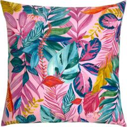 Rackhams Psychedelic Jungle Outdoor Cushion Cover - Multicoloured - One Size - Multicoloured - 100% Polyester