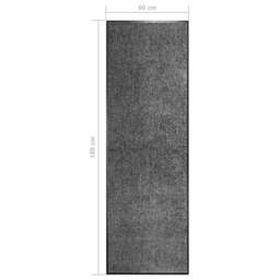 Rackhams Doormat Washable Anthracite 60x180 cm - thumbnail 6