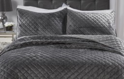 Rackhams Regent Bedspread Set - Silver - thumbnail 2