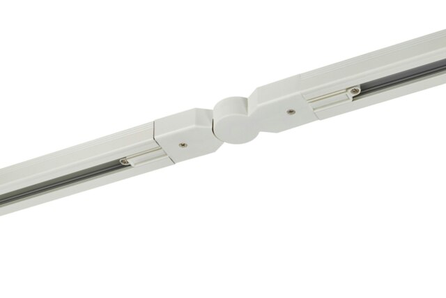 Rackhams Link Connector turnable - Track Light - White - White - Plastic - 1 - image 1