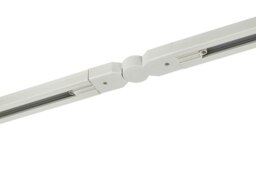 Rackhams Link Connector turnable - Track Light - White - White - Plastic - 1 - thumbnail 1