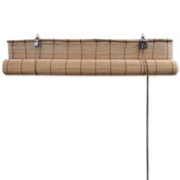 Rackhams Brown Bamboo Roller Blinds 150 x 220 cm - thumbnail 5