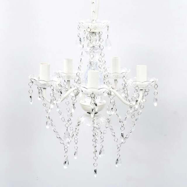 Rackhams Chandelier 5 Bulbs Transparent - image 1