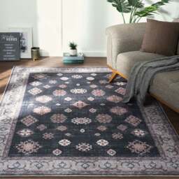 Rackhams Washable Persian Farah Classic Rug - 160X230 cm - thumbnail 2