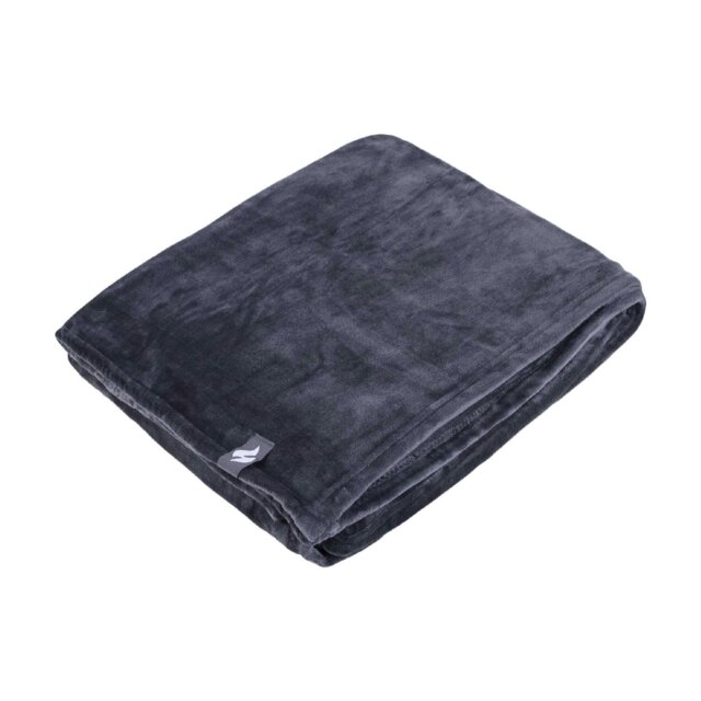 Rackhams Extra Soft Fleece Thermal Giant Blanket - 270cm X 240cm - One Size - Antique Silver - image 1